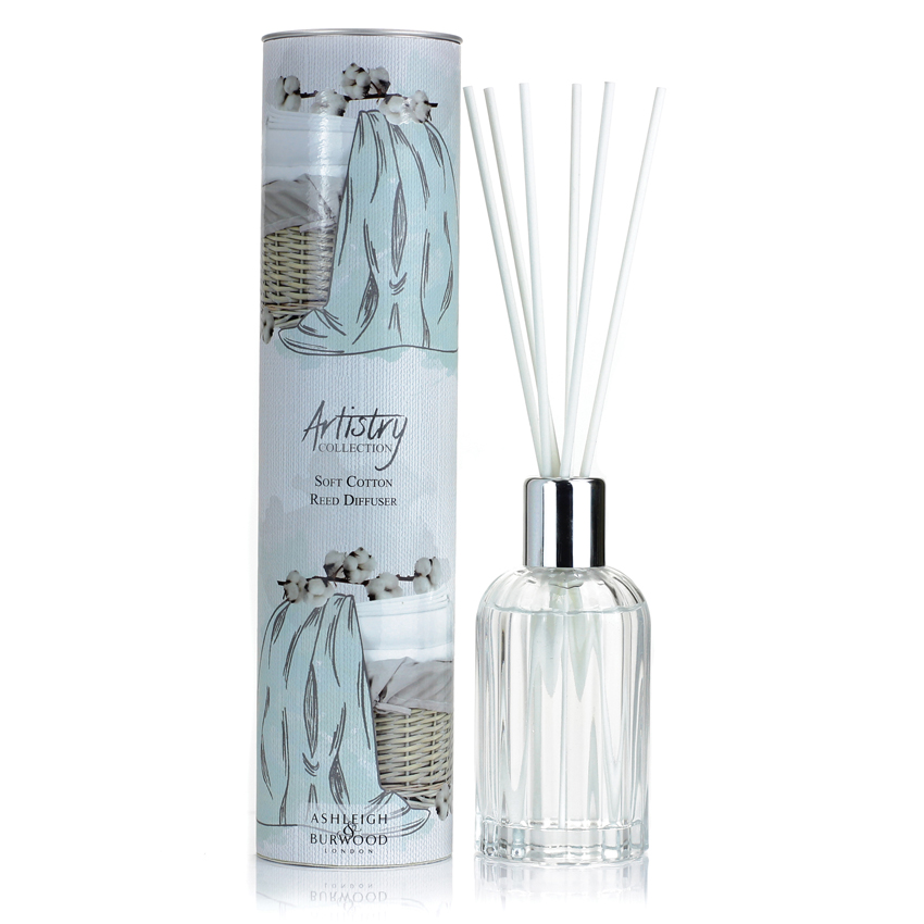 Artistry Collection: Reed Diffuser – Soft Cotton – Ashleigh & Burwood